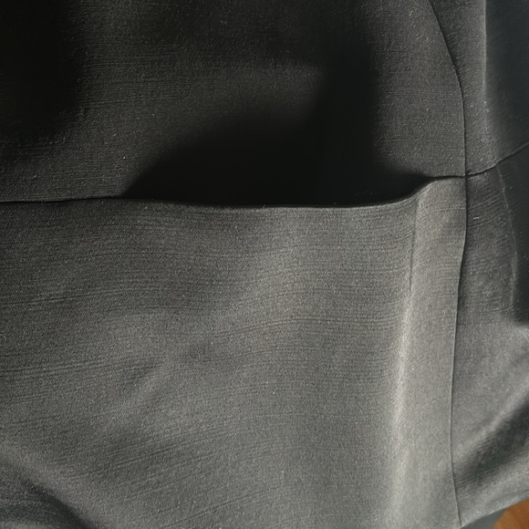 Et Vous Black Double Breasted Blazer with Dual Fabric Stripe Detail - Picture 7 of 8